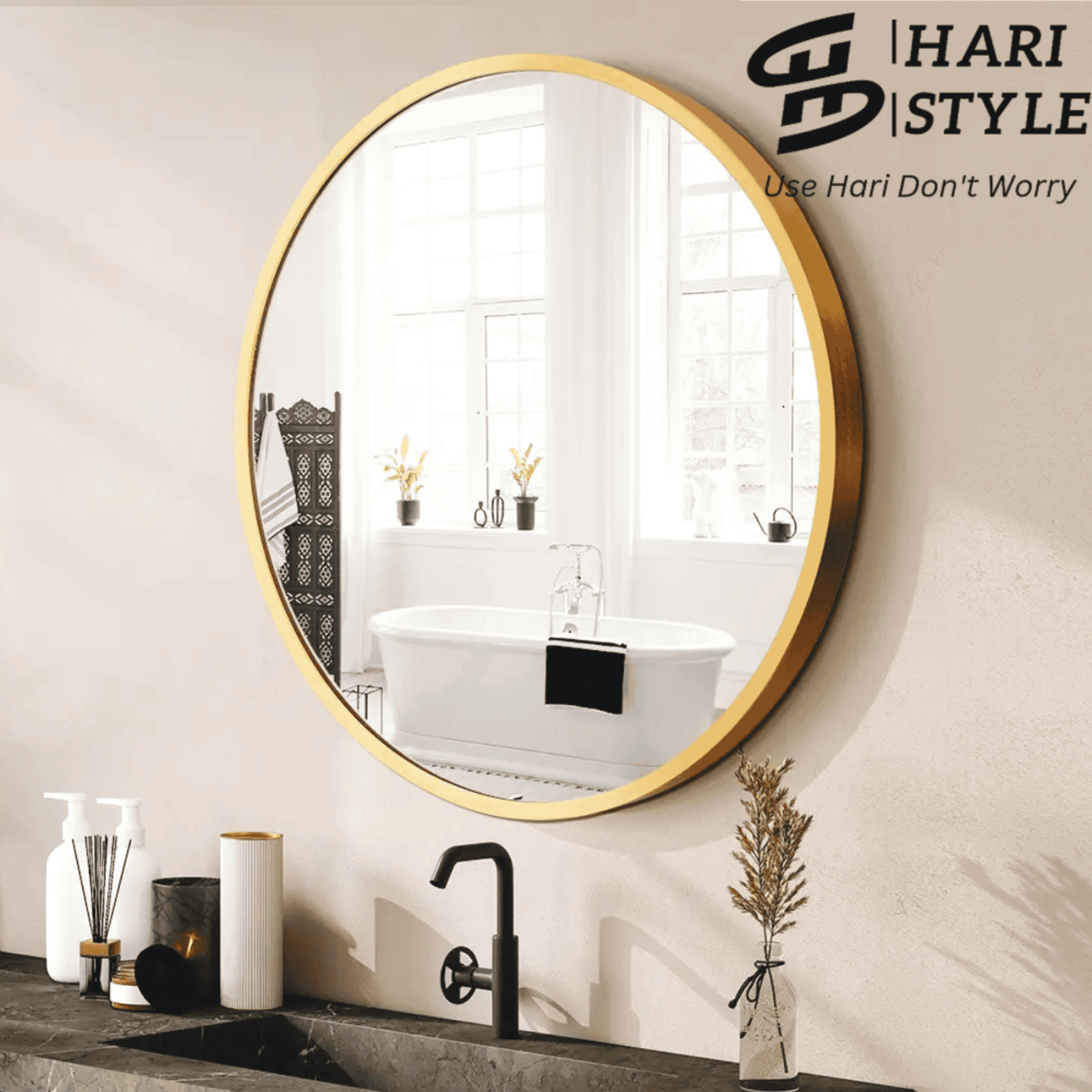 Aluminium frame mirror GCS 302