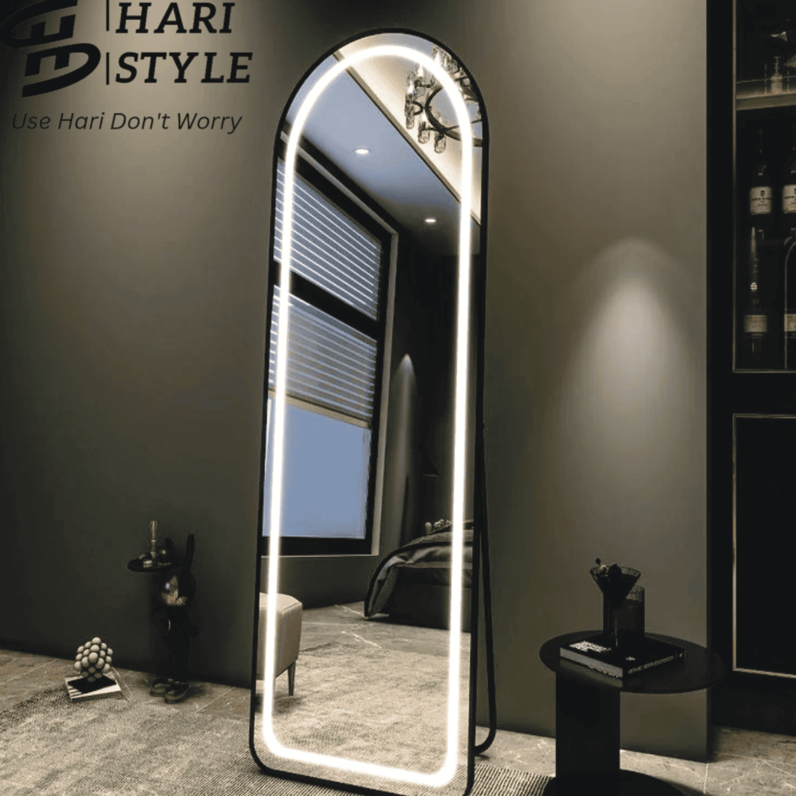 Aluminium frame mirror GCS 311