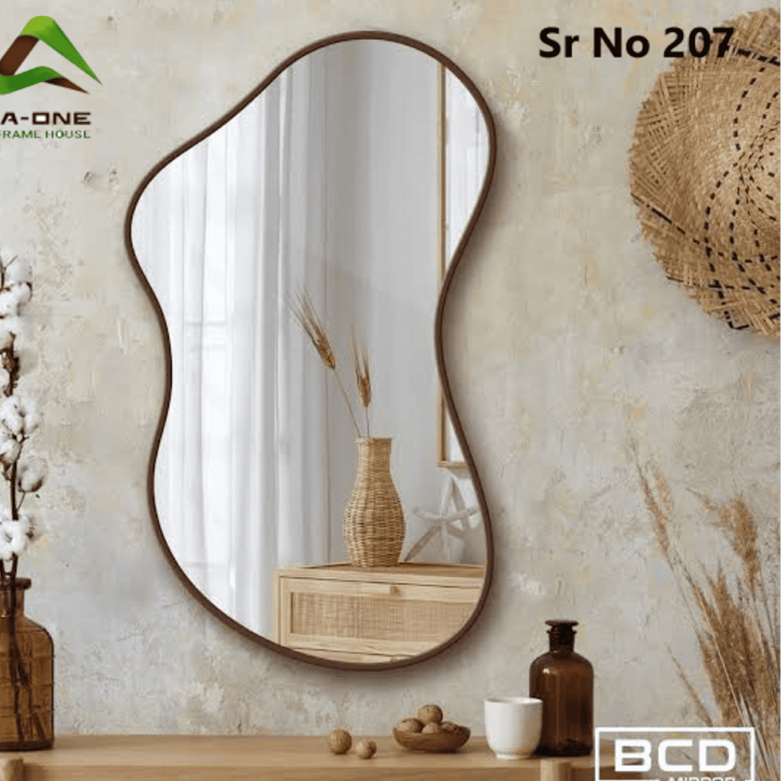 Luxury mirror collection frame 207