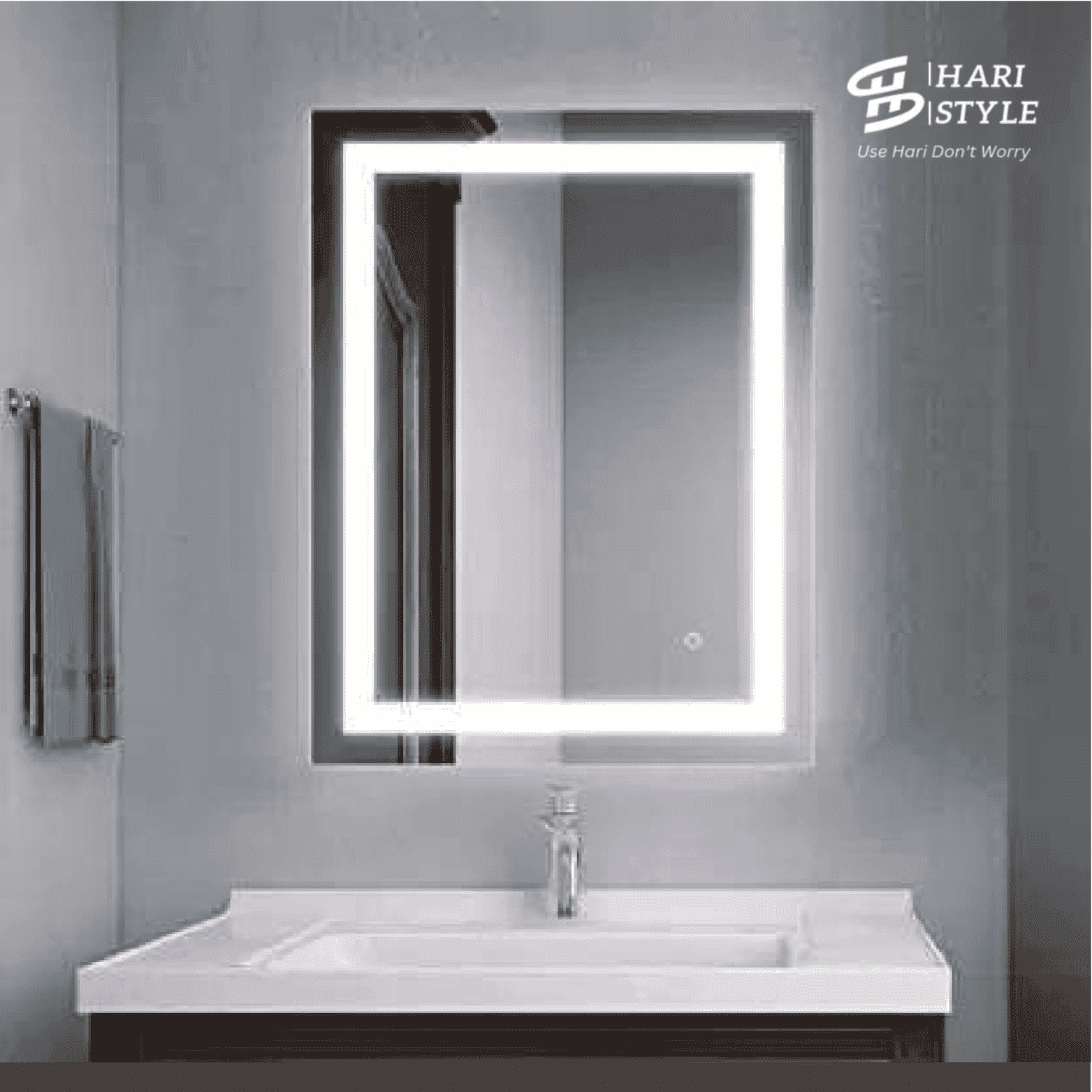 Modern LED mirror HS 1