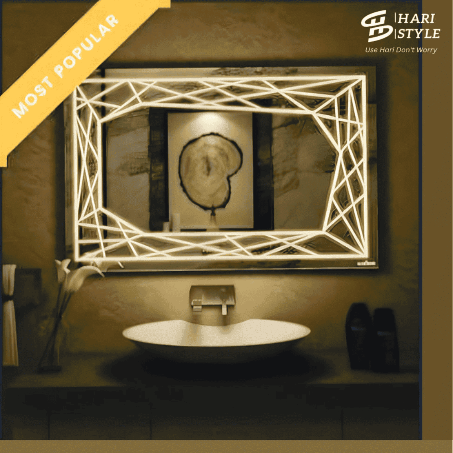 Modern LED mirror HS 11